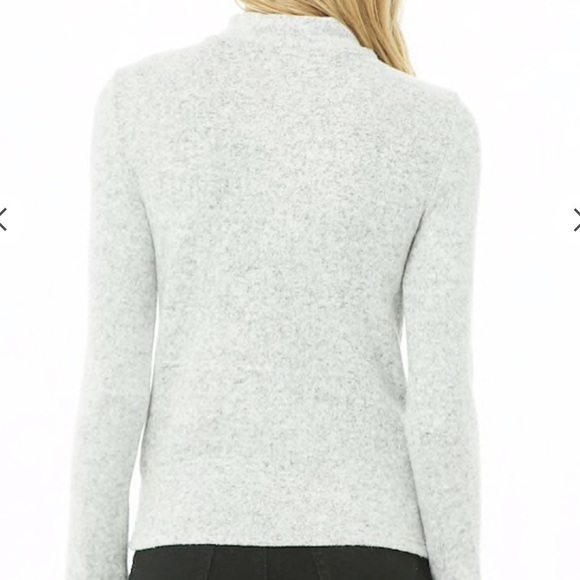 Brushed Knit Cutout Top - Picture 3 of 4